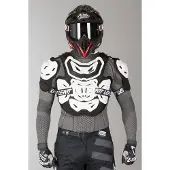 Leatt Chest 5.5 Pro Protection Poitrine Blanche Taille S-XL