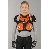 Leatt Fusion 2.0 Junior Gilet Protecteur Enfant Orange Taille L-XL