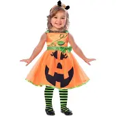Muovijalelu Amscan Child Costume Cute Pumpkin 4 - 6 Years