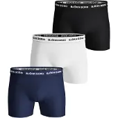 Björn Borg Essential 3-pack Cotton Stretch Shorts - Str. XL 3 stk.