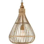 Eglo Lampe à suspendre AMSFIELD Marron 49772