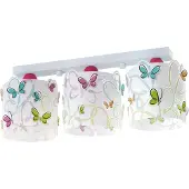 DALBER Plafonnier chambre d'enfant Butterfly