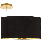 Eglo 39224 DOLORITA Suspension noir or 3xE27