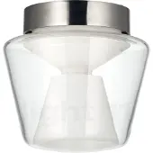 SERIEN LIGHTING Plafonnier , Annex S, dimmable, Transparent, Salon / séjour, Verre, Design