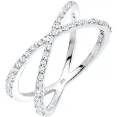 Elli Bague argent / transparent
