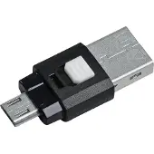 Hama Lecteur USB 2.0 OTG de cartes mSD pour smartphone/table