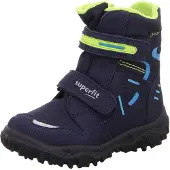Superfit Bottes de neige 'Husky' bleu / vert fluo