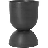 Ferm Living - Hourglass Pot de Fleurs Large Black