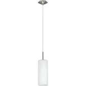 Eglo Troy 3 - Plafonnier À 1 Ampoule, Nickel Satiné, E27