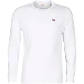 Levi's T-Shirt 'LS Housemark Tee' blanc