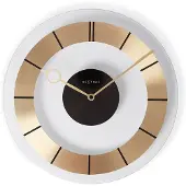Nextime - 2790GO - Horloge Murale - 31cm - or - Retro