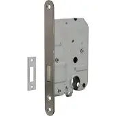 Intersteel Cylindre de carter de serrure Domus Acier inoxydable 55mm sans tabouret