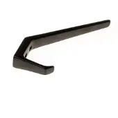 Hermeta Porte-manteaux aluminium - 2 crochets - Noir HERMETA