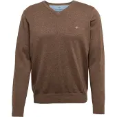 FYNCH-HATTON Pull-over brun foncé / gris clair