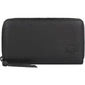 Herschel - Thomas Leather RFID Black Pebbled Leather - Unisex