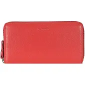 Esquire porte-monnaie Primavera Zip Around Wallet Red rouge