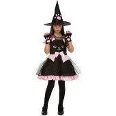MOM Costume De Fille Sorcière Chaton