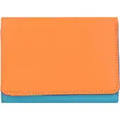 Mywalit Porte-monnaies 'Medium Tri-fold' bleu néon / violet néon / orange / orange fluo / rose foncé