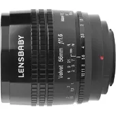 Lensbaby Velvet 56 noir Canon RF