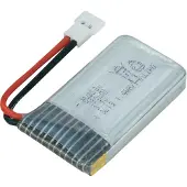 Hubsan Batterie X4 H107C (Universel), Drone : accessoires, Argent