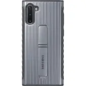 Samsung Galaxy Note 10 Coque Renforcée Argent