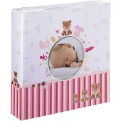Hama Album photo - - Moni - 200 photos 10x15 cm - Rose - Personnalisable