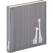 Walther design Little Darling 28x30.5 Cm 50 Pages Baby Bookbound Album Gris