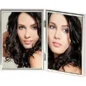Walther design Chloe Twin Frame Photo Frame 2x10x15 Cm Argenté