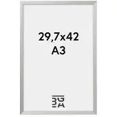 Walther design Chair Din A3 29.7x42 Cm Aluminium Photo Photo Frame Argenté,Gris