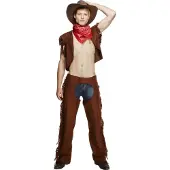 Vegaoo Déguisement cowboy homme sexy Medium