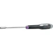 Bahco Ergo Tournevis à Clé à Douille Avec Poignée En Caoutchouc 4 Mmx100 Mm