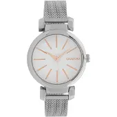 Oozoo Montre argent Métal Timepieces Femmes Montre à quartz analogique UOC10128