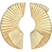 Elli PREMIUM Boucles d'oreilles 'Organic' or
