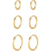 Elli Boucles d'oreilles 'Creolen' or