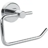 TESA Support pour rouleaux SMOOZ , sans couvercle, chromé, sans perçage, avec moyen de fixation