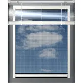 Bruynzeel rouleau moustiquaire fenêtre 103x155 blanc série S700