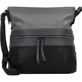 Tom Tailor Sac à bandoulière 'Ellen' pierre / gris foncé / noir