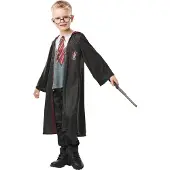 Harry Potter Déguisement Enfant 7/8 Ans Noir H-300142l 7/8 ANS - H-300142L