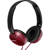 Sony MDR-ZX310 - Casque - circum-aural - filaire - fiche 3,5 mm - rouge