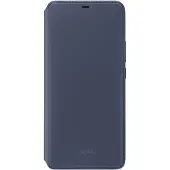 Huawei Étui de téléphone portefeuille Wallet Mate 20 Pro - Bleu