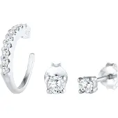 Elli Boucles d'oreilles argent