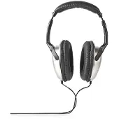 Nedis Kopfhörer Bügel overEar 40mm Treiber 6m Lautst. sw-si HPWD1201BK