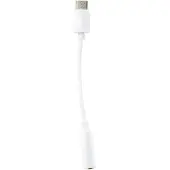 Scanpart Adaptateur USB-C vers prise jack 3,5 mm, blanc