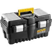 Topex Boîte à outils 19", loquets en aluminium