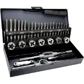 Topex Dies et robinets M3-M12, Kit 32pcs.