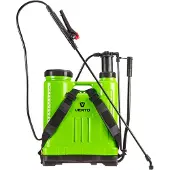 Verto Pulvérisateur à dos à piston Profi 15 litres Pulvérisateur à pression Pulvérisateur à pression Pulvérisateur de jardin Pulvérisateur à pompe