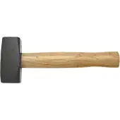 Top Tools Marteau à double lame 1000 g, manche en bois