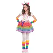 Amscan Déguisement Licorne Arc-En-Ciel 3-4 Ans