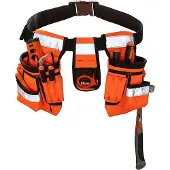 Toolpack Double ceinture à outils Hi-Viz