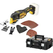 DeWalt DCS355NT - Outil Multifonctions Sans Fil Li-Ion 18V (machine Seule) + Set D'accessoires (35pcs) Dans TSTAK - Moteur Brushless